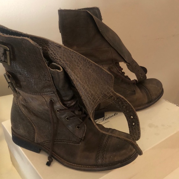 All Saints combat boots - Picture 2 of 9